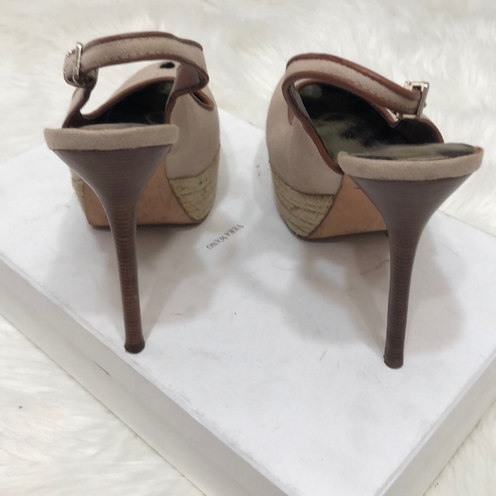 Sam Edelman S- Novato sand sling back pumps size 6 - Picture 6 of 7